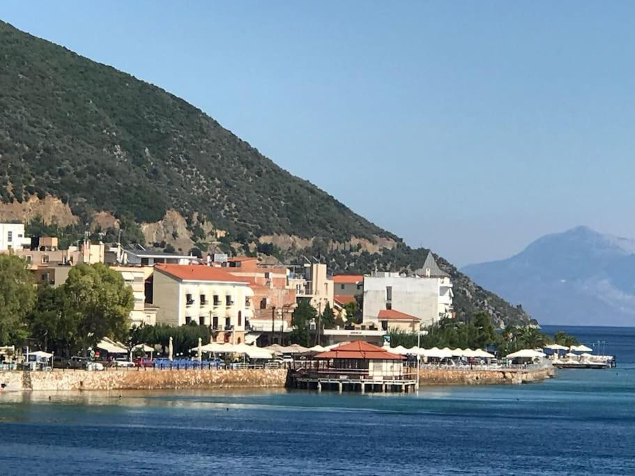 Villa Oleander Agios Nikolaos Loutra Edipsou Exterior foto
