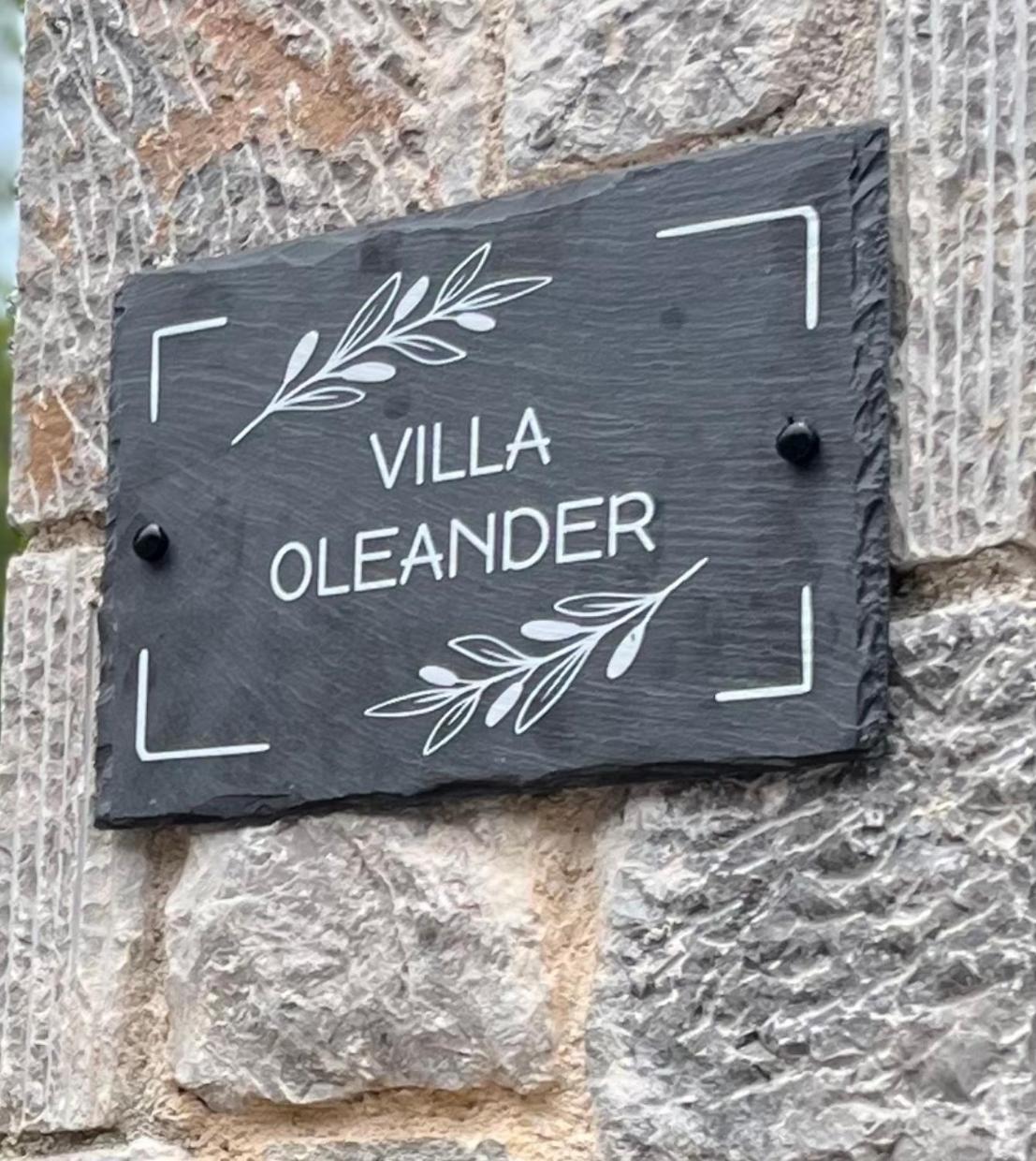 Villa Oleander Agios Nikolaos Loutra Edipsou Exterior foto
